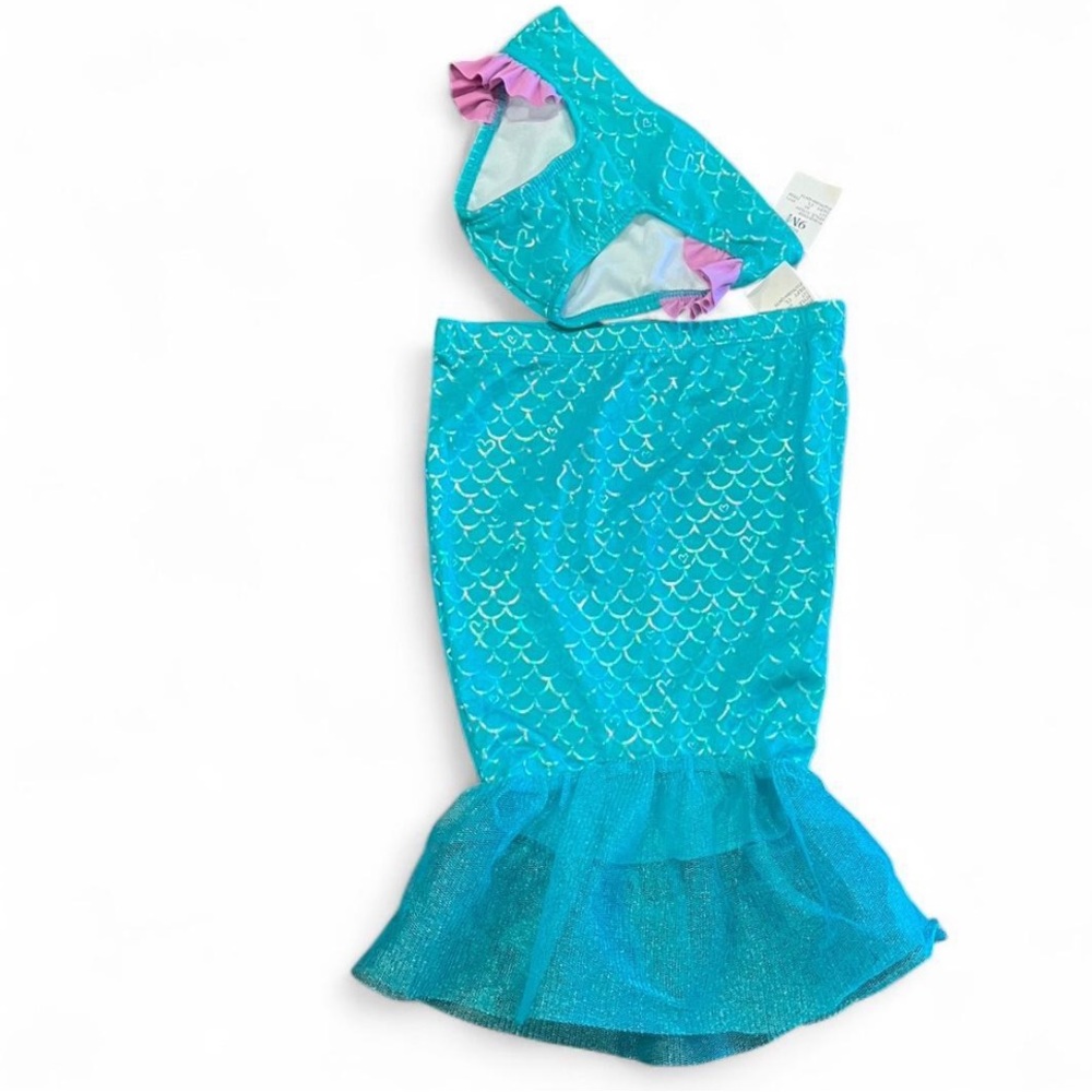Cat & Jack Turquoise Mermaid Bikini